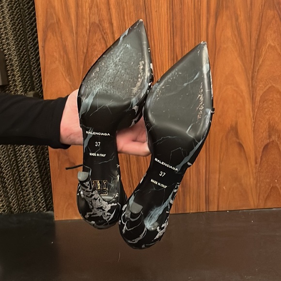 Balenciaga Pumps Marble Pattern - Picture 3 of 3